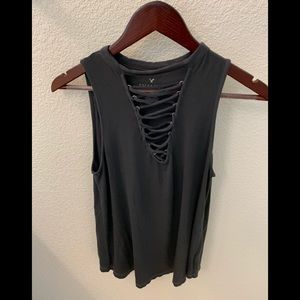 American eagle sleeveless top